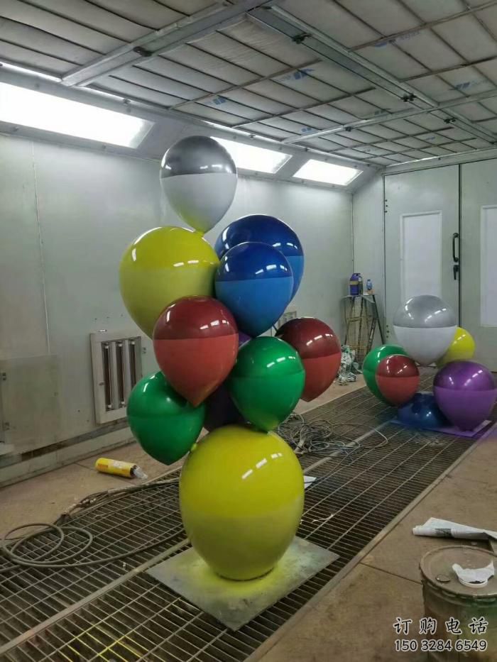 異形氣球雕塑廠家 現代公園小品 大型氣球雕塑廠