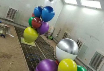 噴漆氣球雕塑廠家 中式村口小品 現(xiàn)代氣球雕塑廠