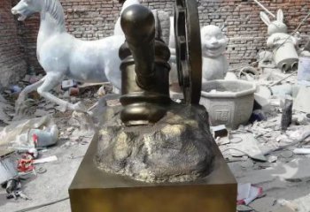 大型錘子雕塑廠家 歐式小品 仿古不銹鋼錘子雕塑廠