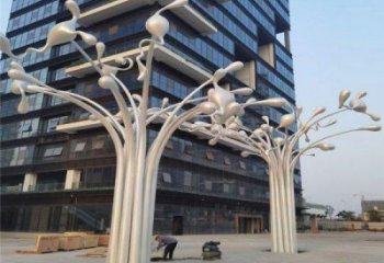 街道雨傘雕塑廠家 現(xiàn)代擺件 鏡面不銹鋼雨傘雕塑廠