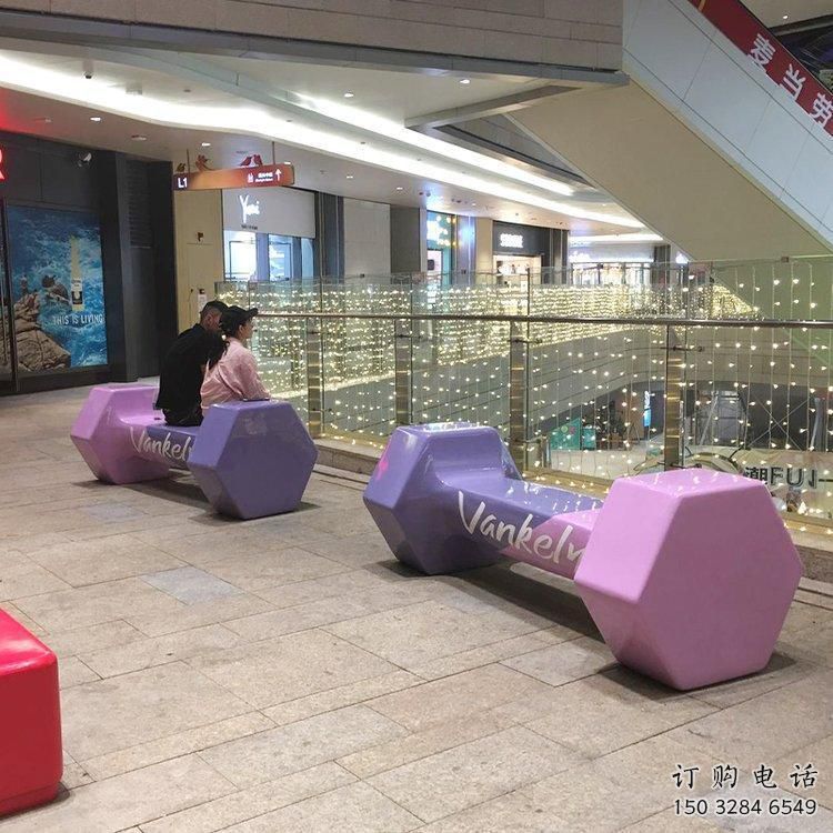 烤漆啞鈴雕塑廠家 戶(hù)外廣場(chǎng)小品 商場(chǎng)不銹鋼啞鈴雕塑廠