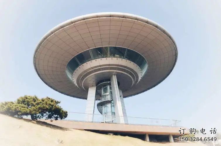 抽象飛碟雕塑廠家 戶外創意小品 廣場不銹鋼飛碟雕塑制作