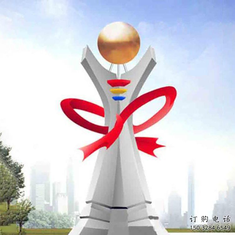 大型獎(jiǎng)杯雕塑廠家 鍛造小品 鏡面不銹鋼獎(jiǎng)杯雕塑廠