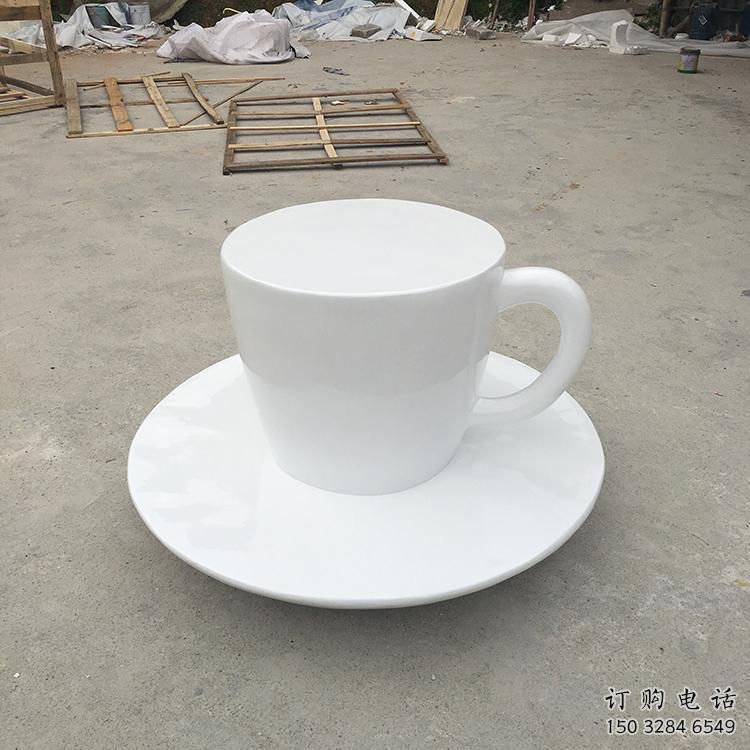 抽象咖啡杯雕塑廠家 現(xiàn)代廣場(chǎng)小品 戶外咖啡杯雕塑定做