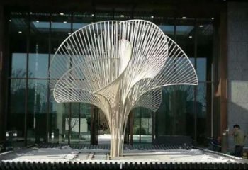 大型商場花傘雕塑廠家 仿真擺件 拉絲不銹鋼花傘雕塑廠