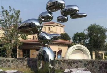 現(xiàn)代景觀石雕塑廠家 大型別墅區(qū)擺件 歐式不銹鋼景觀石雕塑廠