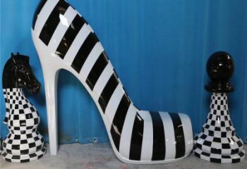 創(chuàng)意高跟鞋雕塑廠家 歐式小品 公園高跟鞋雕塑廠