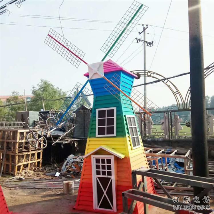 抽象大風(fēng)車(chē)雕塑廠家 創(chuàng)意小品 戶(hù)外大風(fēng)車(chē)雕塑制作