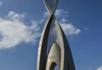 步行街沙漏雕塑廠家 創意廣場小品 現代不銹鋼沙漏雕塑廠