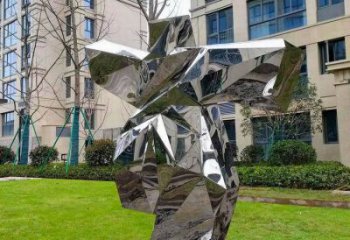 抽象太極雕塑廠家 異形戶外小品 烤漆太極雕塑廠