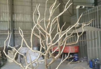 創意枯樹枝雕塑廠家 酒店小品 公園不銹鋼枯樹枝雕塑廠