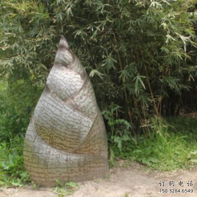 房地產(chǎn)竹筍雕塑廠家 公園草地擺件 創(chuàng)意不銹鋼竹筍雕塑廠