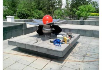 抽象蓮花雕塑廠家 公園廣場(chǎng)小品 戶外不銹鋼蓮花雕塑廠