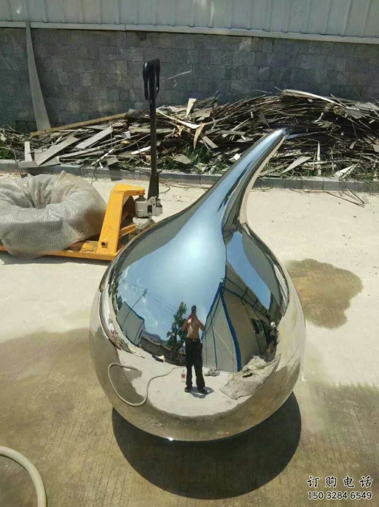 大型豆芽雕塑廠家 鍛造小品 現代不銹鋼豆芽雕塑廠