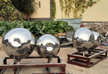 鏡面櫻桃雕塑廠家 大型擺件 仿真不銹鋼櫻桃雕塑廠