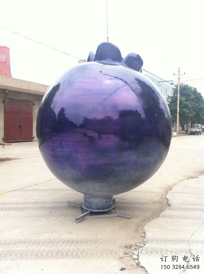 大型藍莓雕塑廠家 鍛造小品  戶外藍莓雕塑廠