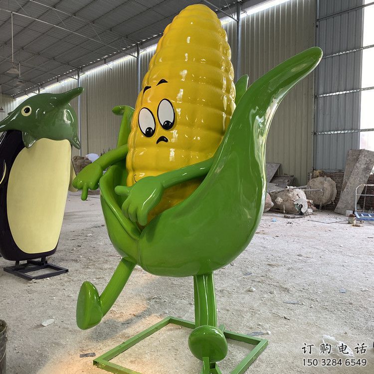 大型玉米雕塑廠家 鍛造小品 創意玉米雕塑定制