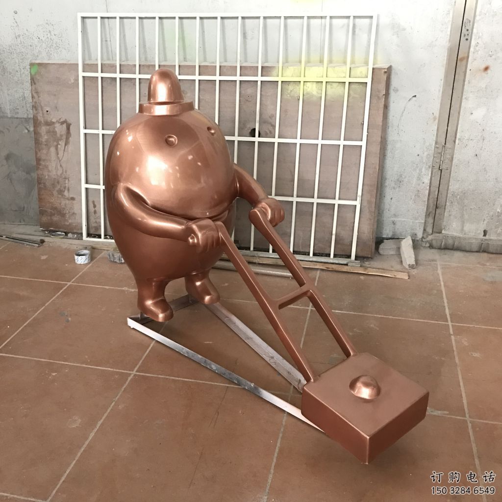 戶外土豆雕塑廠家 噴漆小品 創(chuàng)意土豆雕塑制作