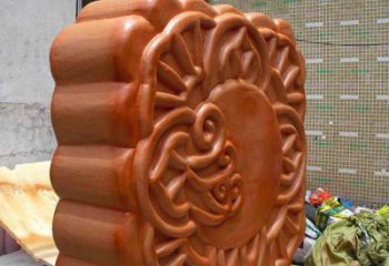 異形月餅雕塑廠家 現(xiàn)代廣場(chǎng)小品 公園月餅雕塑制作