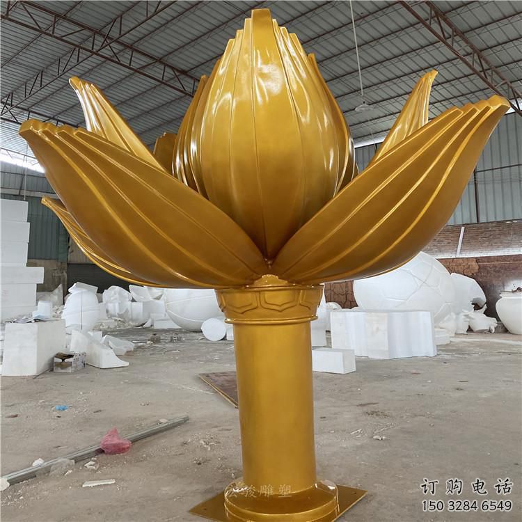 烤漆紫荊花雕塑廠家 創意小品 大型不銹鋼紫荊花雕塑定制