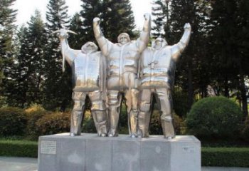 大型工人雕塑廠家 鍛造小品 戶外不銹鋼工人雕塑價格