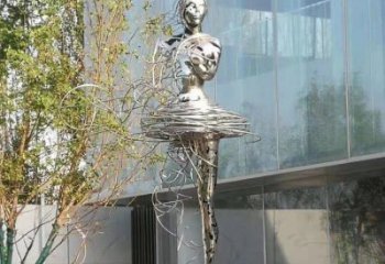 中式女子雕塑廠家 街頭小品 創(chuàng)意不銹鋼女子雕塑制作