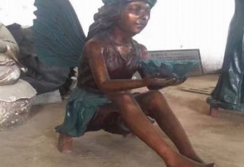 抽象天使雕塑廠家 烤漆小品 不銹鋼仿古天使雕塑規格