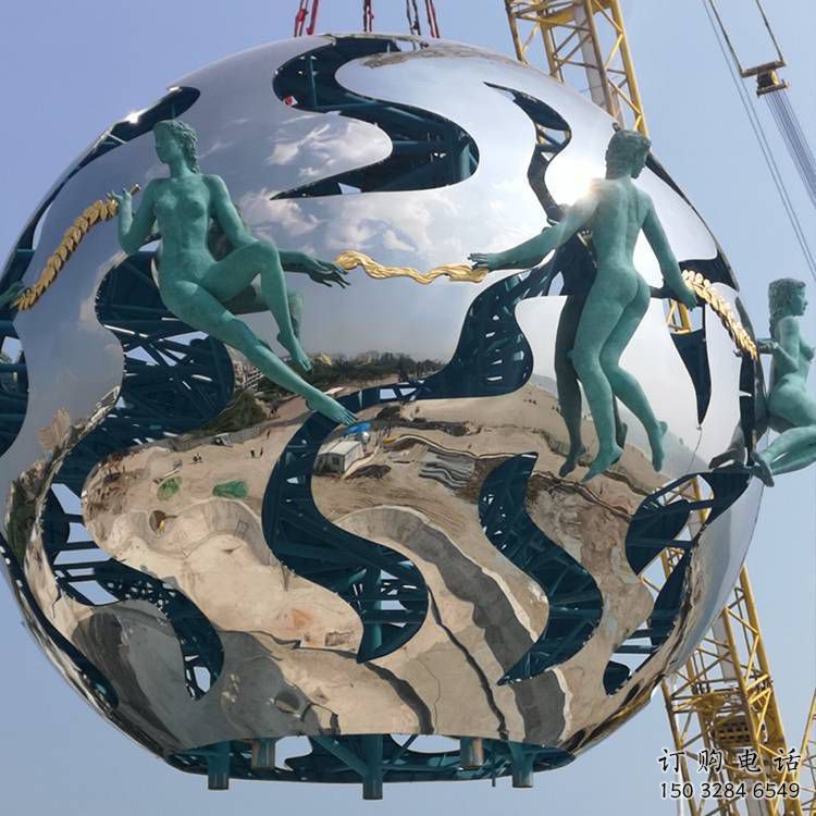 現(xiàn)代飛人雕塑廠家 大型別墅區(qū)擺件 現(xiàn)代不銹鋼飛人雕塑廠