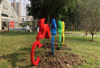 中式騎車雕塑廠家 噴漆小品 游樂場不銹鋼騎車雕塑廠