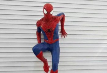 大型蜘蛛俠雕塑廠家 抽象小品 戶外蜘蛛俠雕塑制作