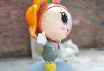 廣場笑臉雕塑廠家 創意小品  現代笑臉雕塑廠