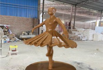 彩繪芭蕾舞雕塑廠家 歐式公園擺件 街頭不銹鋼芭蕾舞雕塑廠