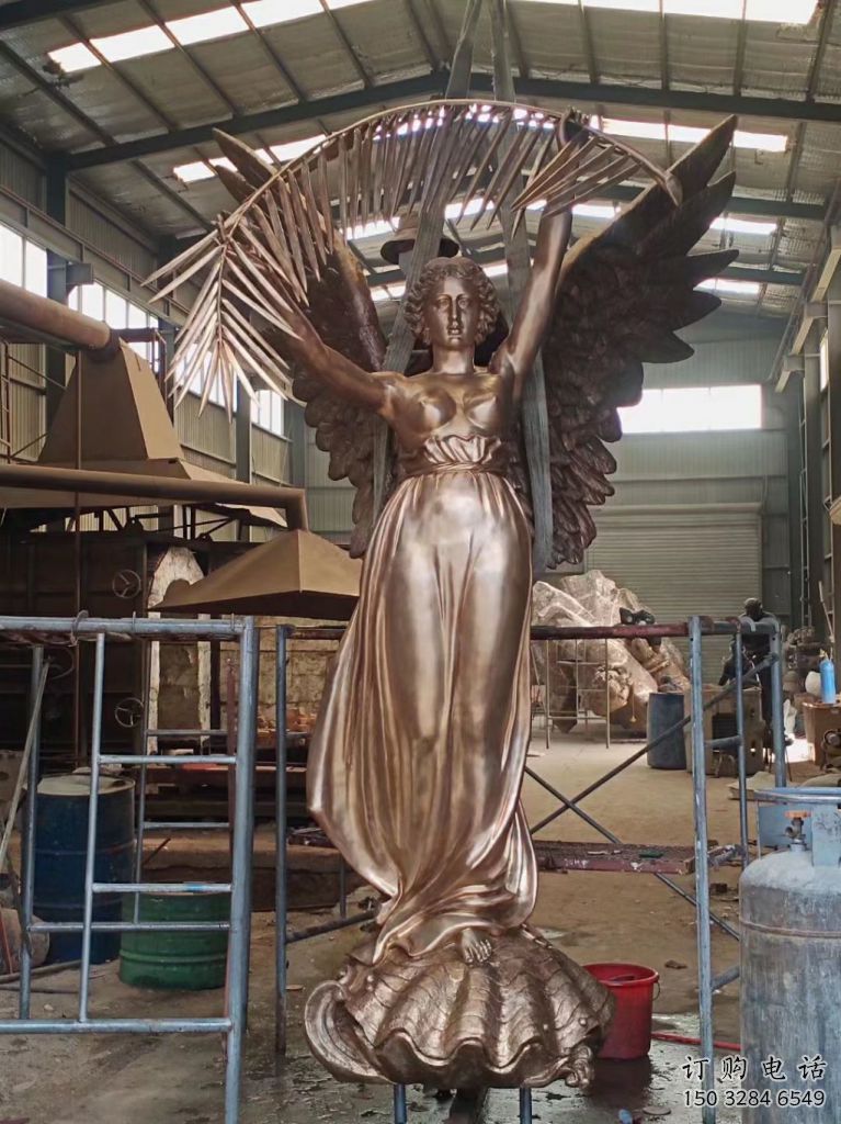 鍛造女神雕塑廠家  現(xiàn)代小品 戶外女神雕塑廠