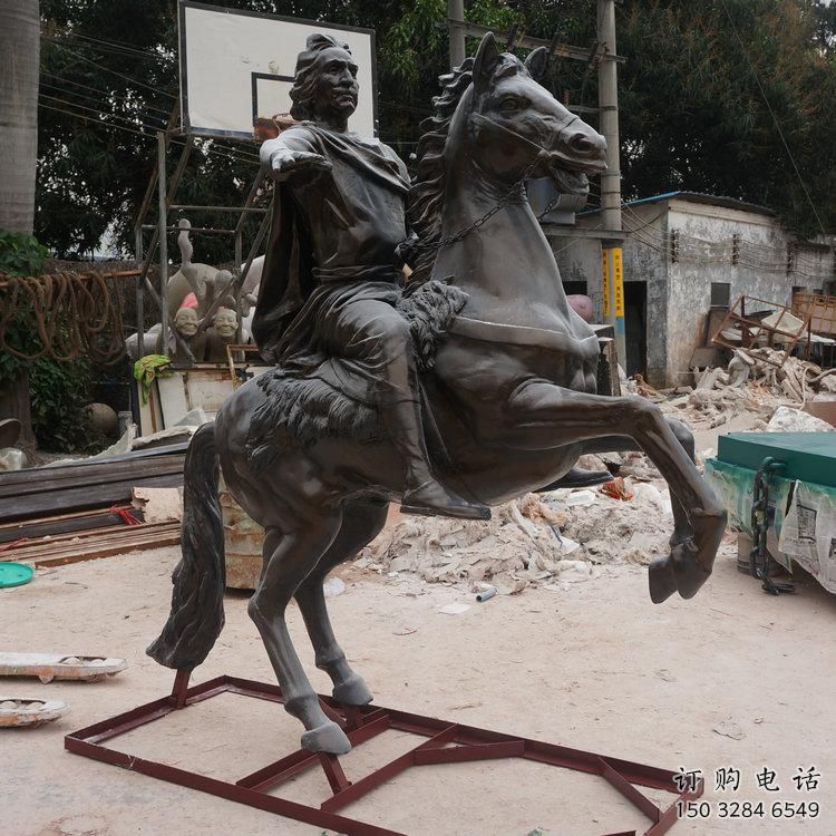 廣場(chǎng)騎士雕塑廠家 仿古小品 大型騎士雕塑特點(diǎn)