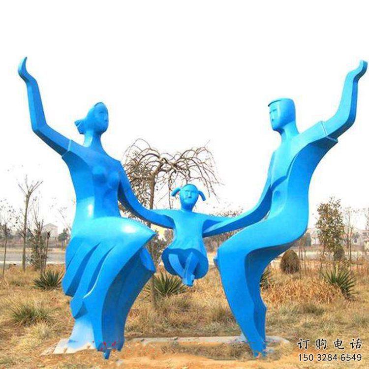 歐式計生雕塑廠家 抽象擺件  戶外不銹鋼計生雕塑生產