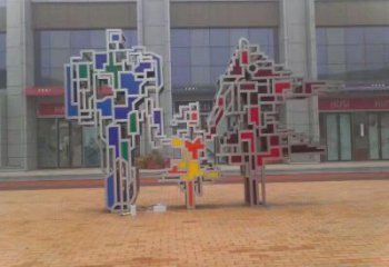 廣場計生雕塑廠家 公園小品  抽象不銹鋼計生雕塑制作