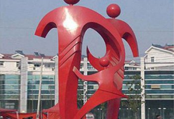 切面計生雕塑廠家 庭院擺件 不銹鋼烤漆計生雕塑定制