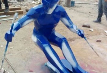 鍛造滑板雕塑廠家 廣場(chǎng)小品 戶外不銹鋼滑板雕塑價(jià)格