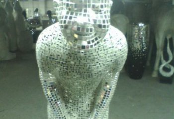 酒店迎賓雕塑廠家  創意小品  大型不銹鋼迎賓雕塑廠