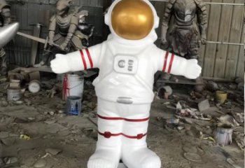 廣場宇航員雕塑廠家  創意小品  大型宇航員雕塑定制