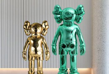 戶外外星人雕塑廠家 噴漆小品  大型外星人雕塑加工