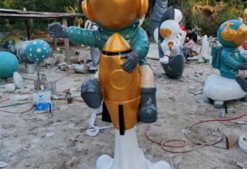 街頭外星人雕塑廠家 大型廣場擺件  戶外外星人雕塑報(bào)價(jià)