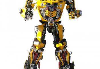 街頭變形金剛雕塑廠家 大型擺件  創(chuàng)意變形金剛雕塑價格