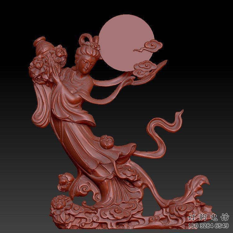 仿古天女散花雕塑廠家 草地小品 房地產(chǎn)天女散花雕塑廠