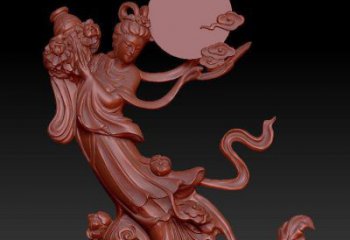 仿古天女散花雕塑廠家 草地小品 房地產天女散花雕塑廠