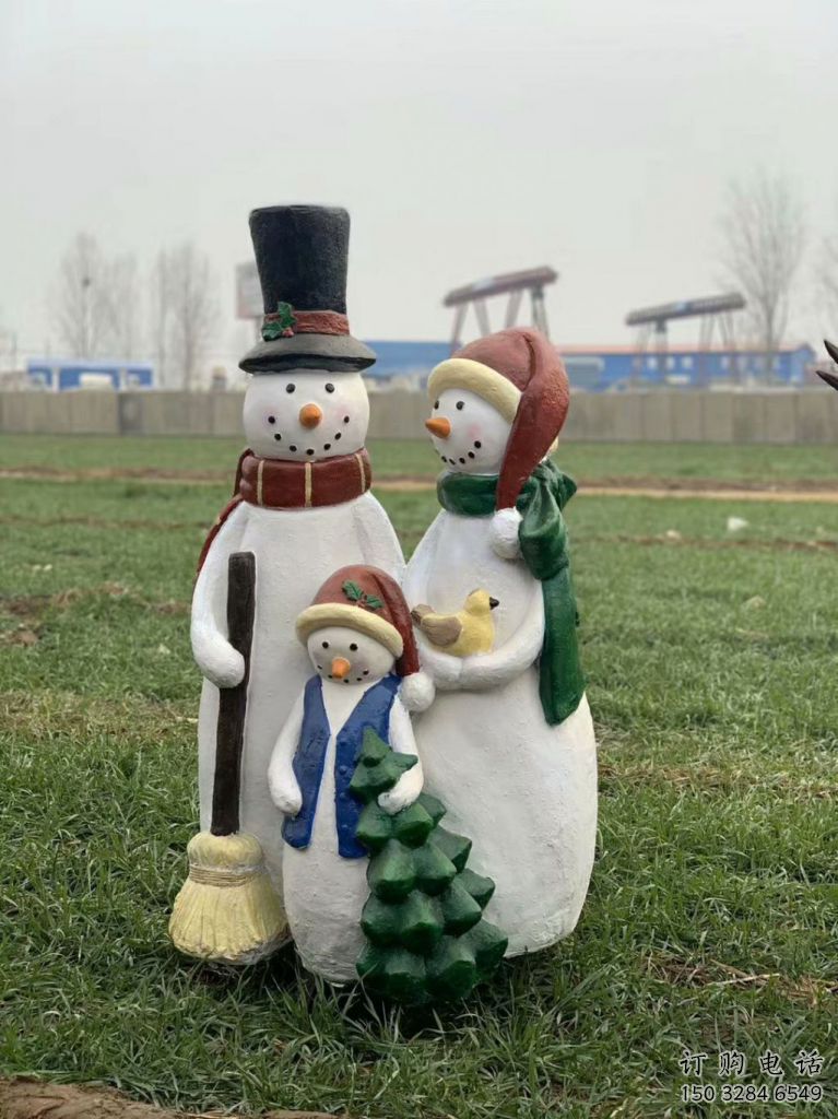 噴漆圣誕老人雕塑廠家 中式小品  彩繪創意圣誕老人雕塑