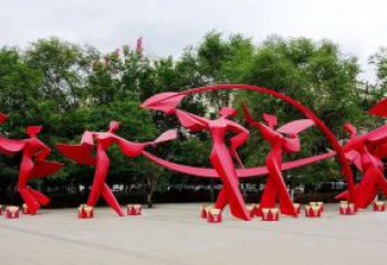 體育扭秧歌雕塑廠家 剪影運(yùn)動(dòng)小品 商業(yè)街不銹鋼扭秧歌雕塑廠