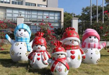 彩繪圣誕老人雕塑廠家 公園擺件 街頭圣誕老人雕塑廠