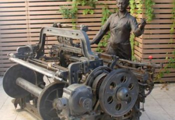 噴漆女工雕塑廠家 中式小品  公園廣場女工雕塑擺件