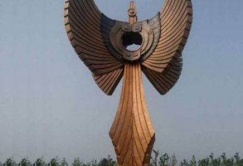 廣場地標(biāo)雕塑廠家 創(chuàng)意小品  現(xiàn)代不銹鋼地標(biāo)雕塑廠